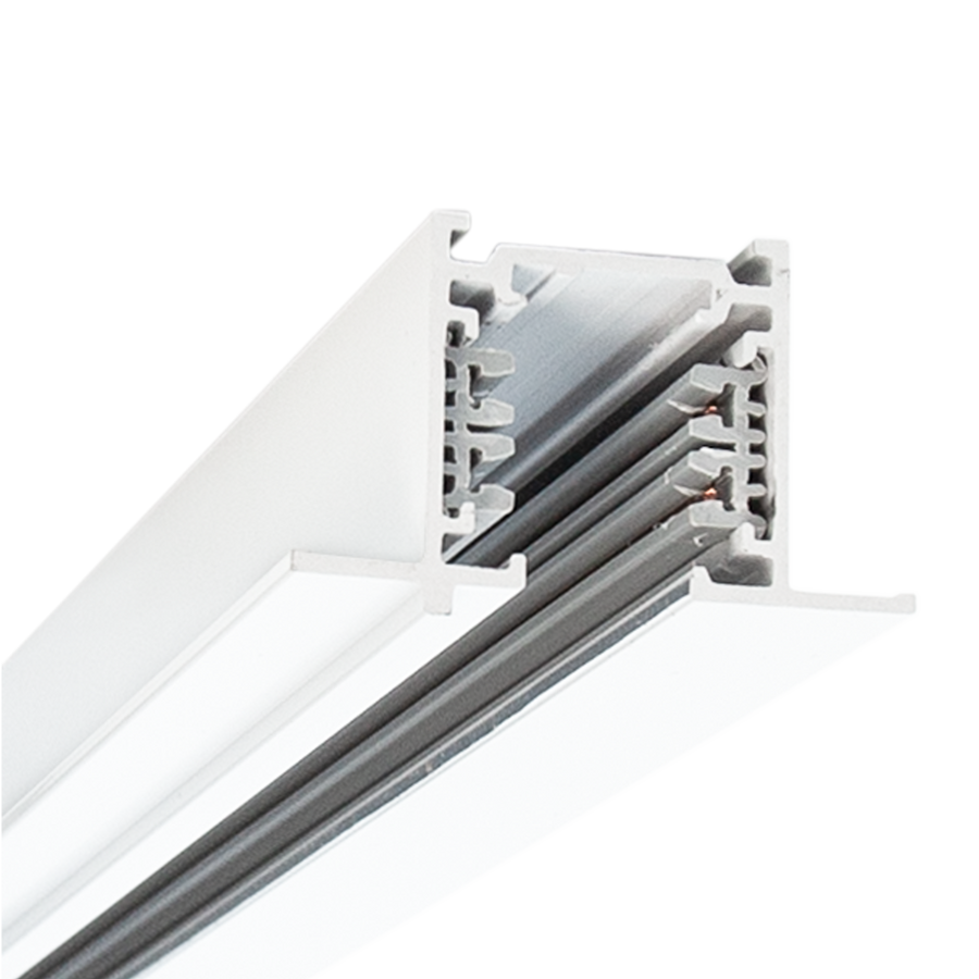 TRACK 3 CIRCUIT 3M - RECESSED White