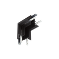Recessed Deep L Profile Connector Up/Down (Vertical) Black
