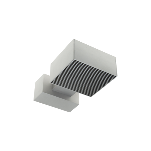 18W Single Spot Architectural Surface Mount Silver 3000K