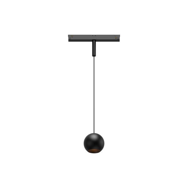 Cevon T8 48V Track Pendant Sphere Black