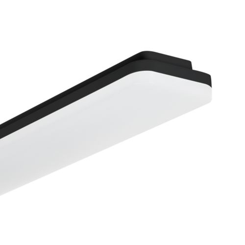 Ledeshi 900mm Slice Long Dual Wattage Batten Black 3000K / 4000K