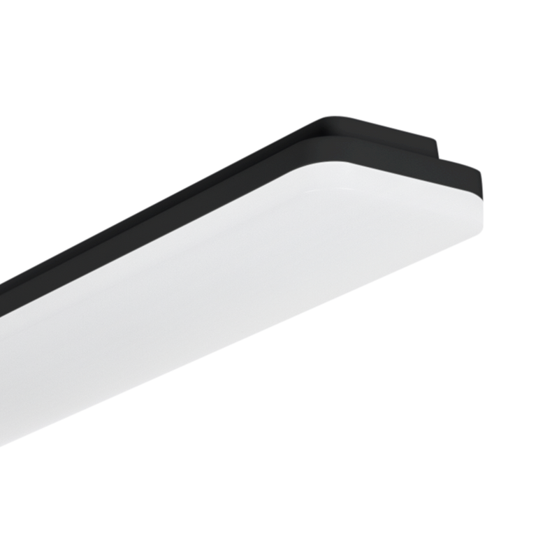 Ledeshi 900mm Slice Long Dual Wattage Batten Black 3000K / 4000K