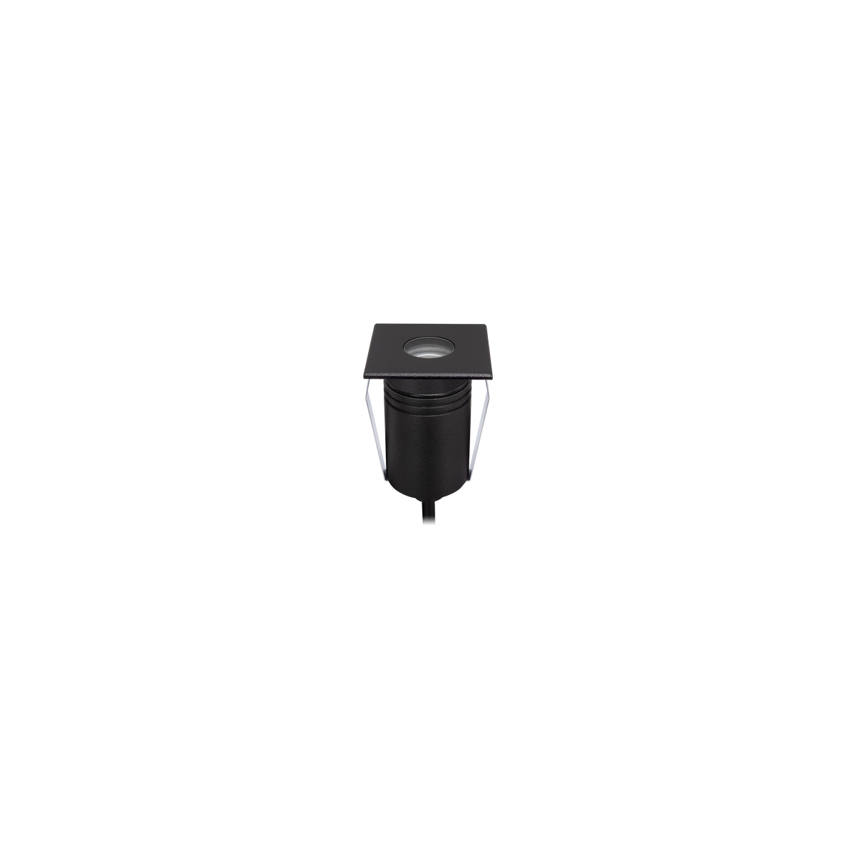 Exterior Recessed Square Standard Up or Down Black 4000K 19°