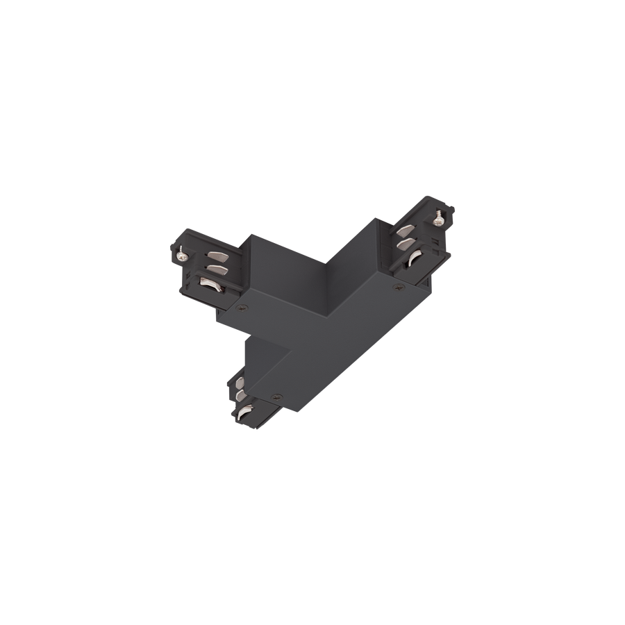Track 3 Circuit T Connector Earth Right Black