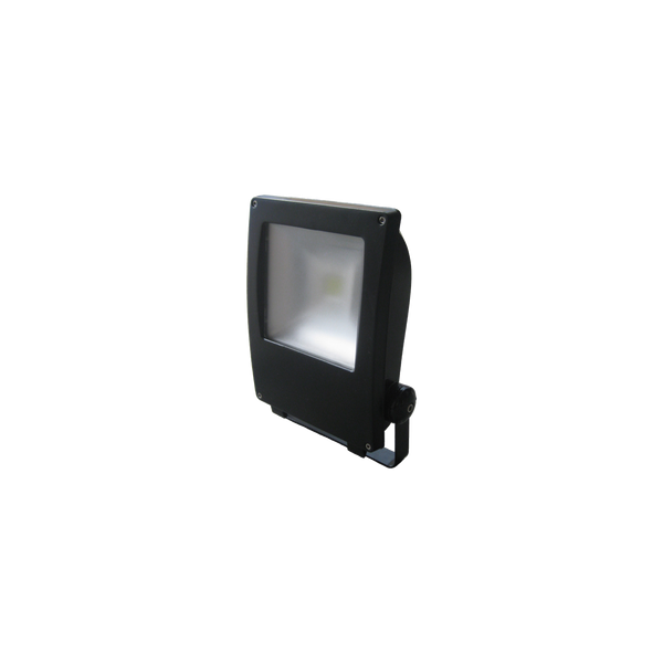 10W LED Exterior Flood Black 4000K