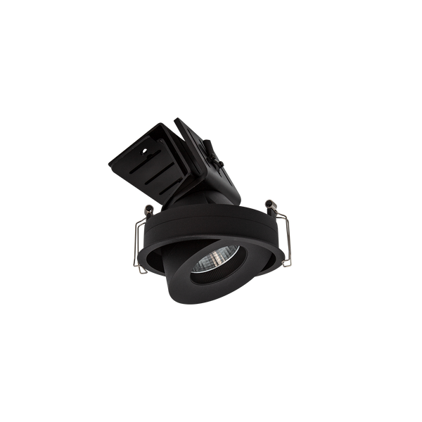 Sophia Single Tilt/Rotate Downlight Kit Black 4000K