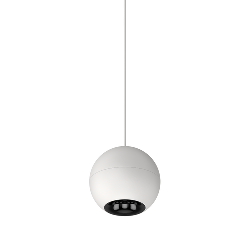 Cevon M80 Type 26 Dark Art Pendant Spot White, High Gloss Black 2700K