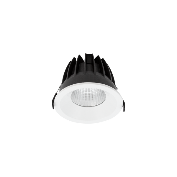 Round Commercial Large Downlight White 3000K