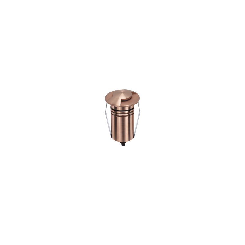 Exterior Recessed 2-Way Dimmable Copper 2700K