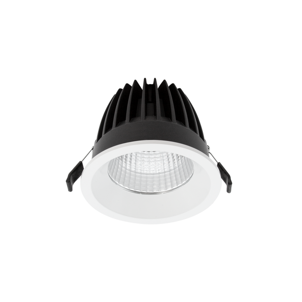 Round Commercial X-Large Downlight Kit White 3000K