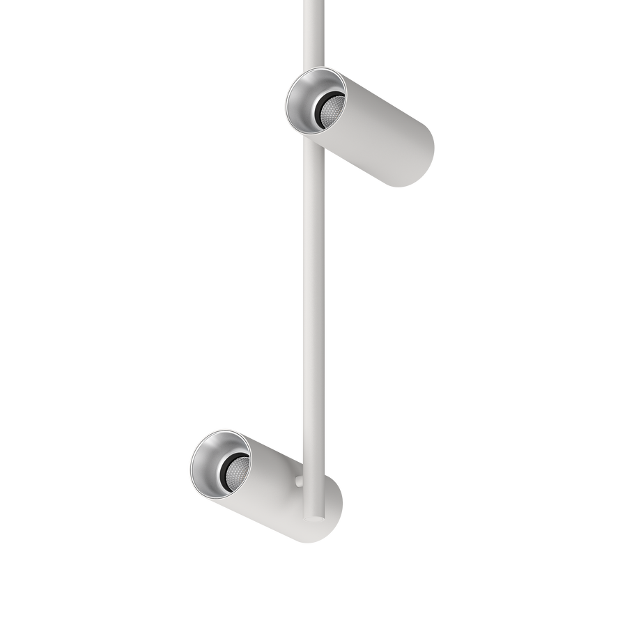 Cevon M60 Type 30 Adjustable Spot White, Silver 2700K