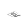 6x6 Surface Mount Kit White
