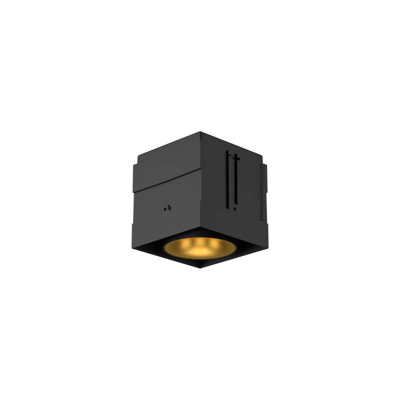 Cevon M81 Type 1 Dark Art Square Adj Black, Gold 3000K