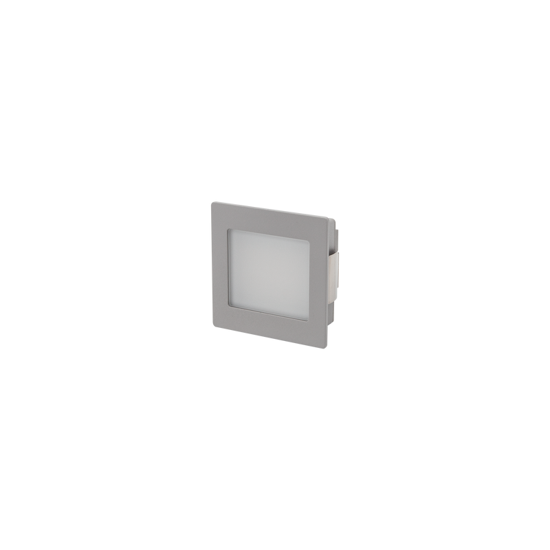 Designline Square Frosted Silver 3000K / 4000K - c/w driver