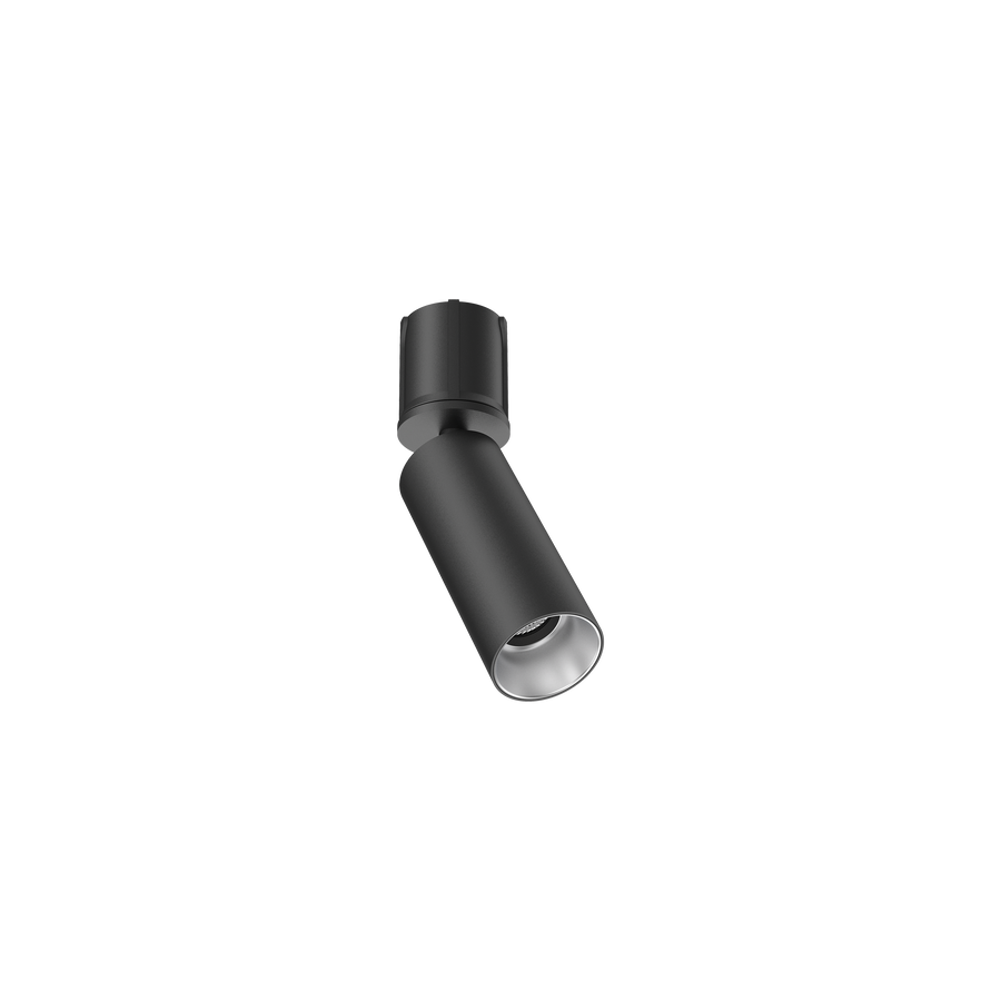 Cevon M40 Type 5 Dark Art Adjustable Spot Black, Silver 2700K