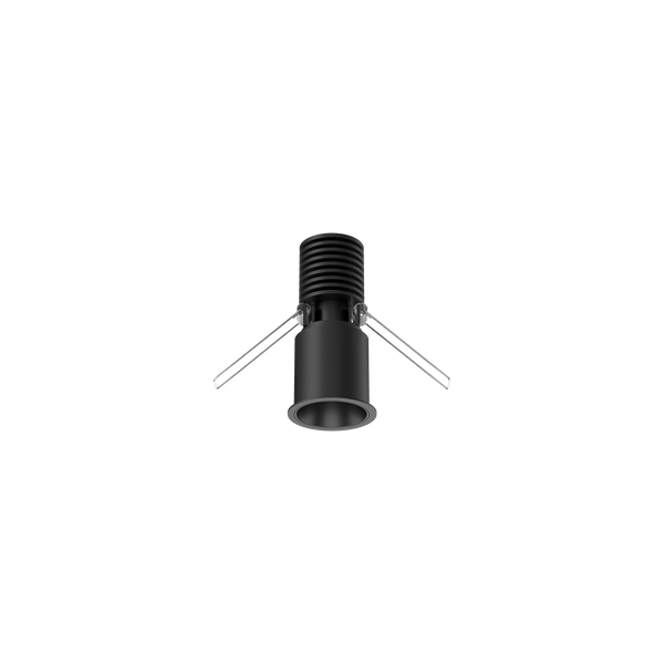 Cevon Mini Darklight Slim Trim Downlight Kit Black 3000K