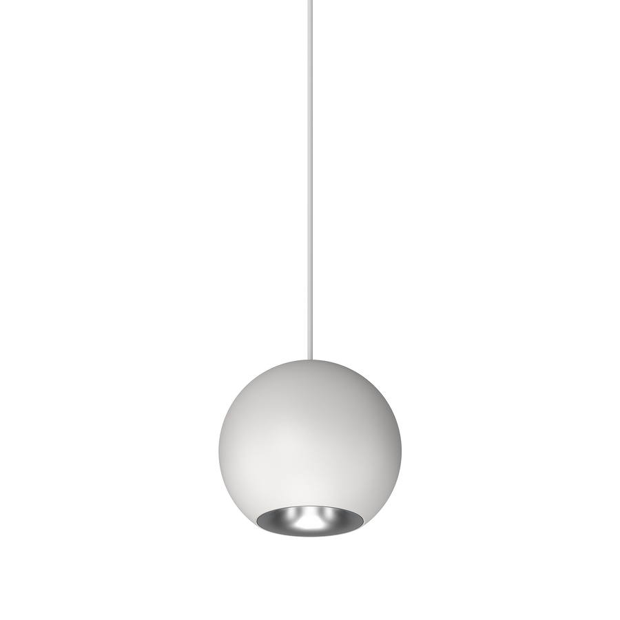 Cevon M60 Type 26 Dark Art Pendant Spot White, Silver 2700K