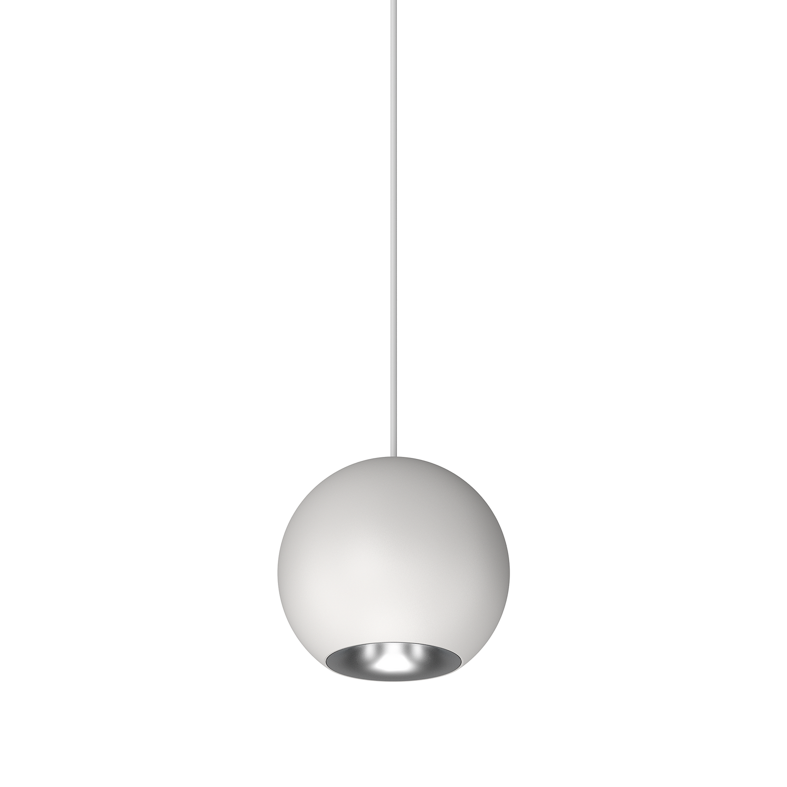 Cevon M60 Type 26 Dark Art Pendant Spot White, Silver 2700K