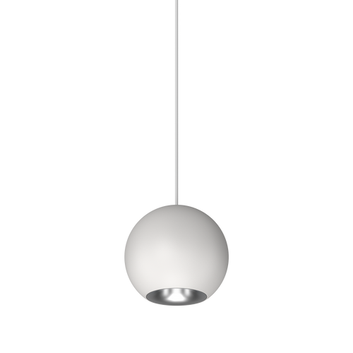 Cevon M60 Type 26 Dark Art Pendant Spot White, Silver 2700K