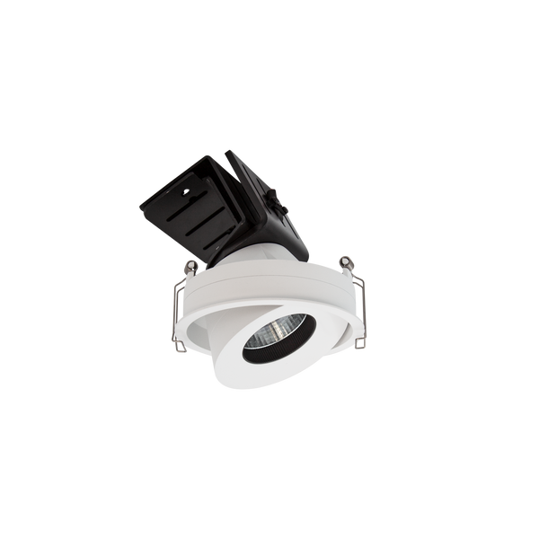 Sophia Single Tilt/Rotate Downlight Kit White 3000K