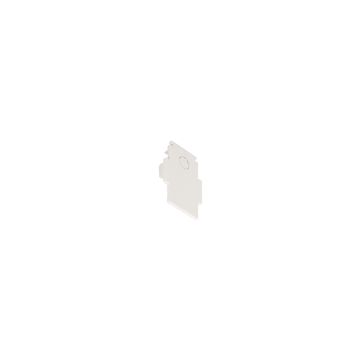End Cap - Deep Recessed White