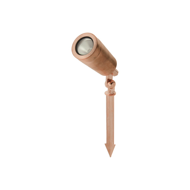 Standard Landscape Spike/Surface Mount Spot Copper 2700K