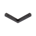 48V Fixed "L" Connector Black