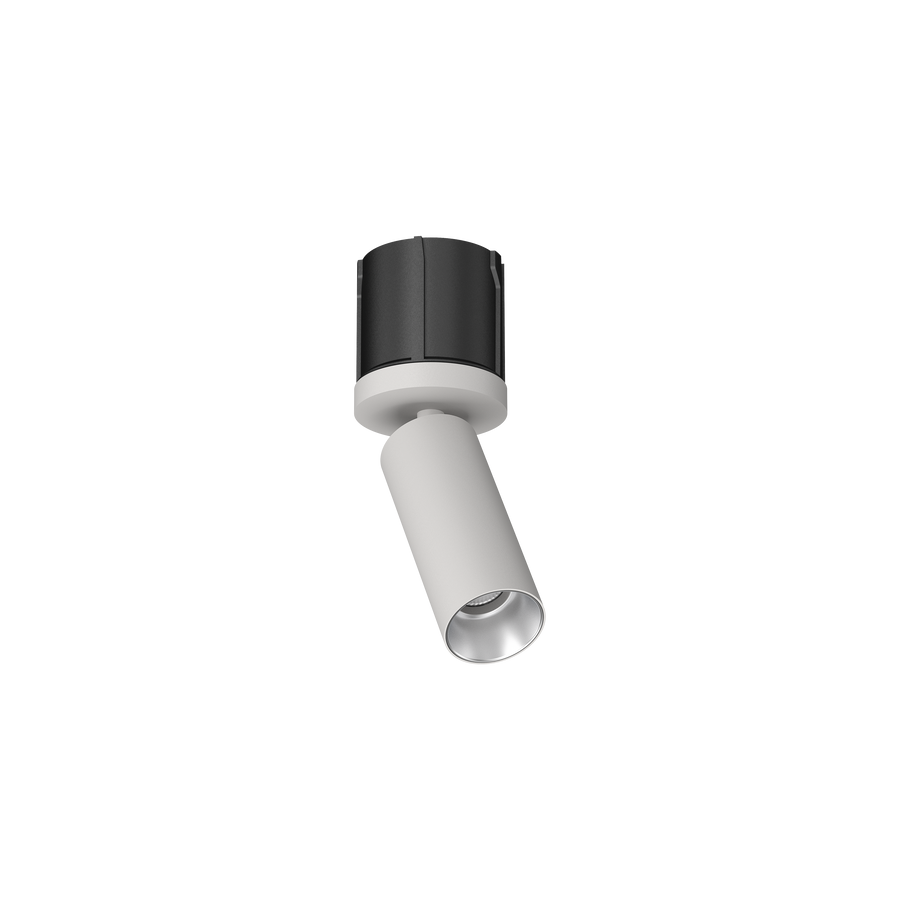 Cevon M60 Type 18 Dark Art Adjustable Spot White, Silver 3000K