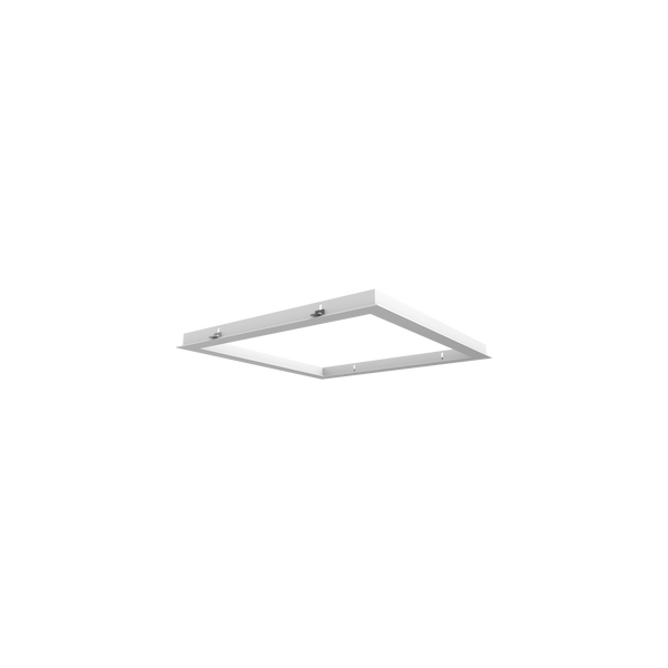 6x6 Recessed Frame Kit White