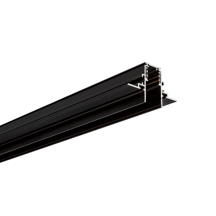 48V DC Track Recessed - Deep 1M Black