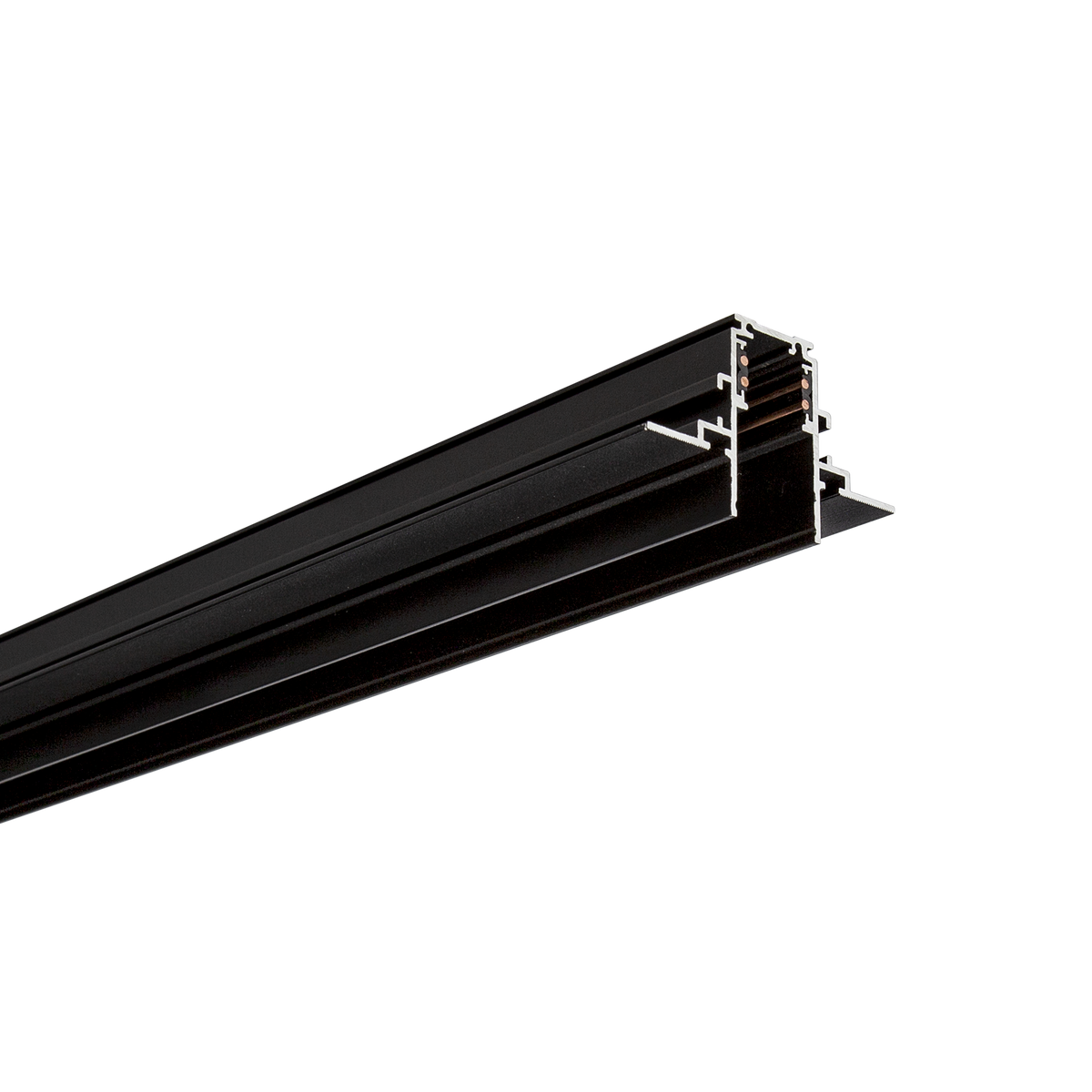 48V DC Track Recessed - Deep 1M Black