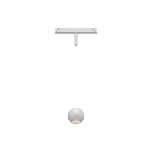 Cevon T8 48V Track Pendant Sphere White