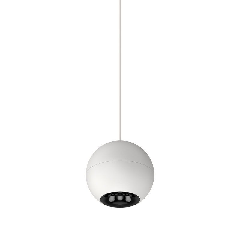Cevon M80 Type 26 Dark Art Pendant Spot White, High Gloss Black 3000K