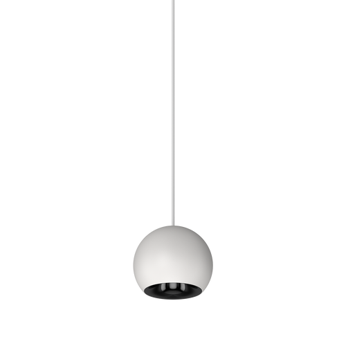 Cevon M60 Type 25 Dark Art Pendant Spot White, High Gloss Black 2700K