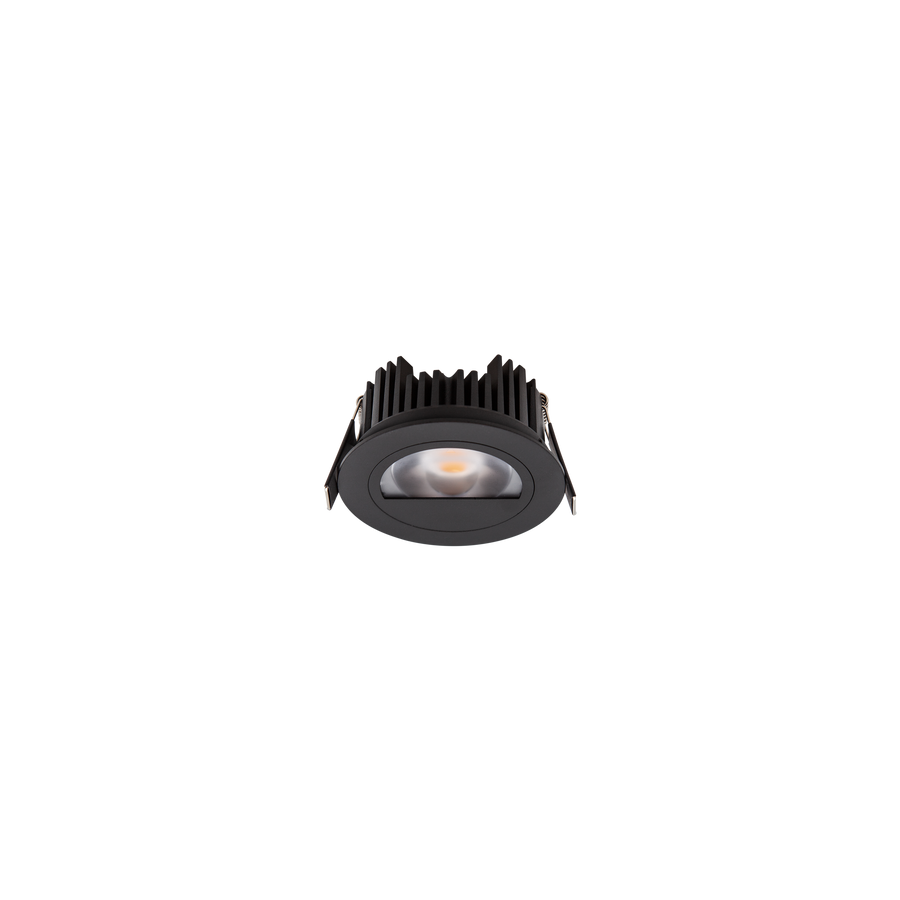 Wall Washer Fixed Downlight Kit Black 3000K