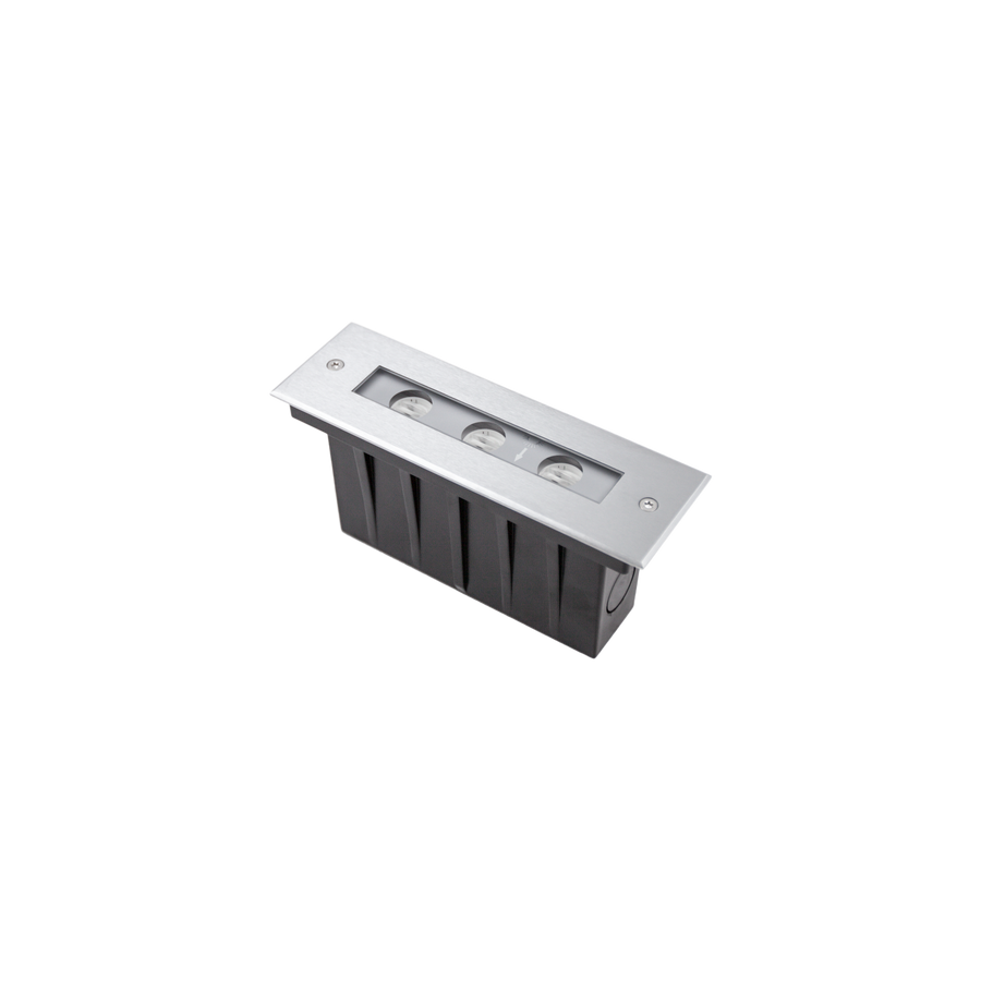 12W Exterior Inground or Recessed Asymmetric 316 Stainless Steel 2700K