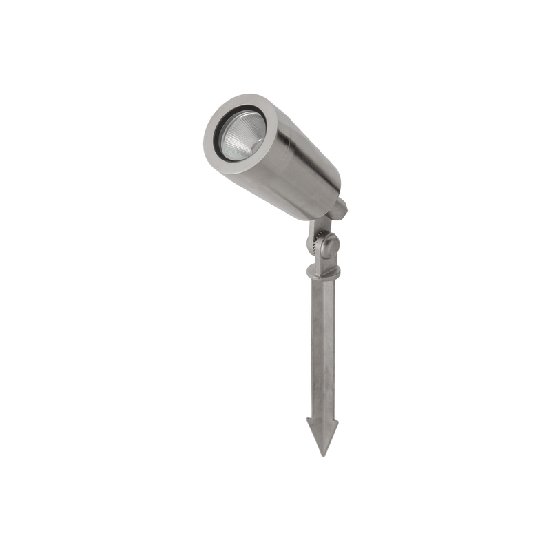 Standard Landscape Spike/Surface Mount Spot 316 Stainless Steel 2700K