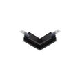 Standard L Profile Connector Left (Horizontal) Black