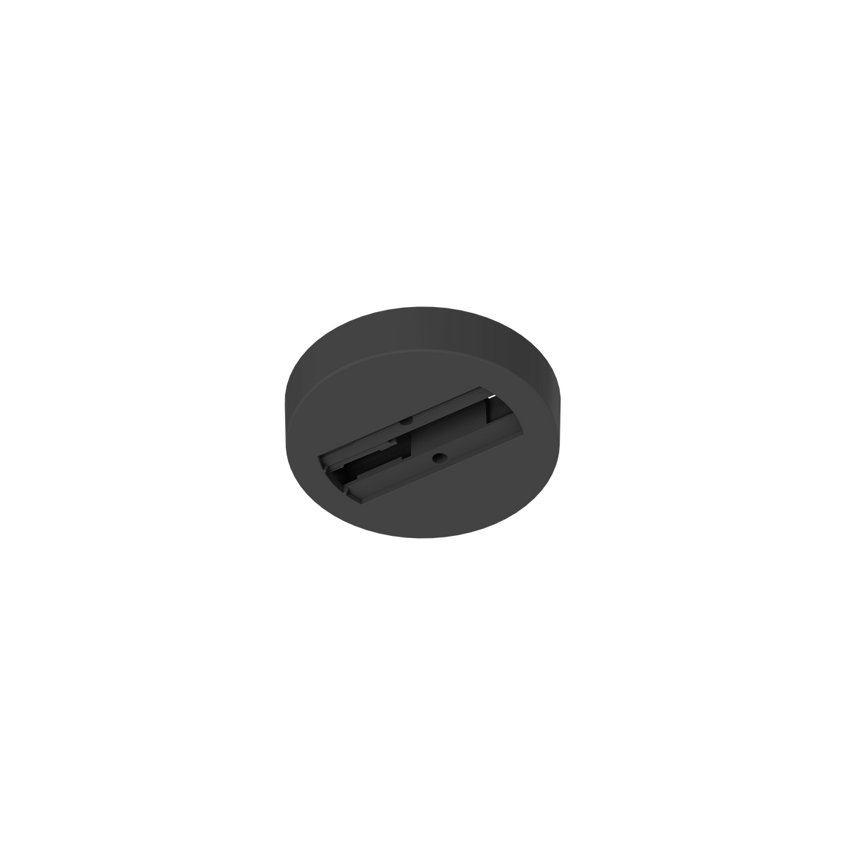 Track 1 Circuit Ceiling Mt Adaptor Spot/Flood Black