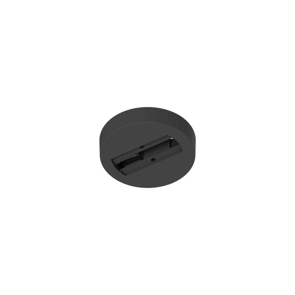 Track 1 Circuit Ceiling Mt Adaptor Spot/Flood Black