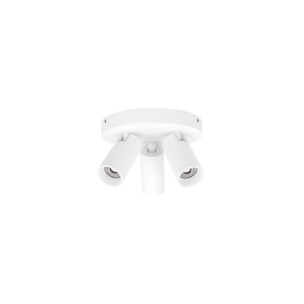Tube Surface Mount Triple Pan Spot White 3000K