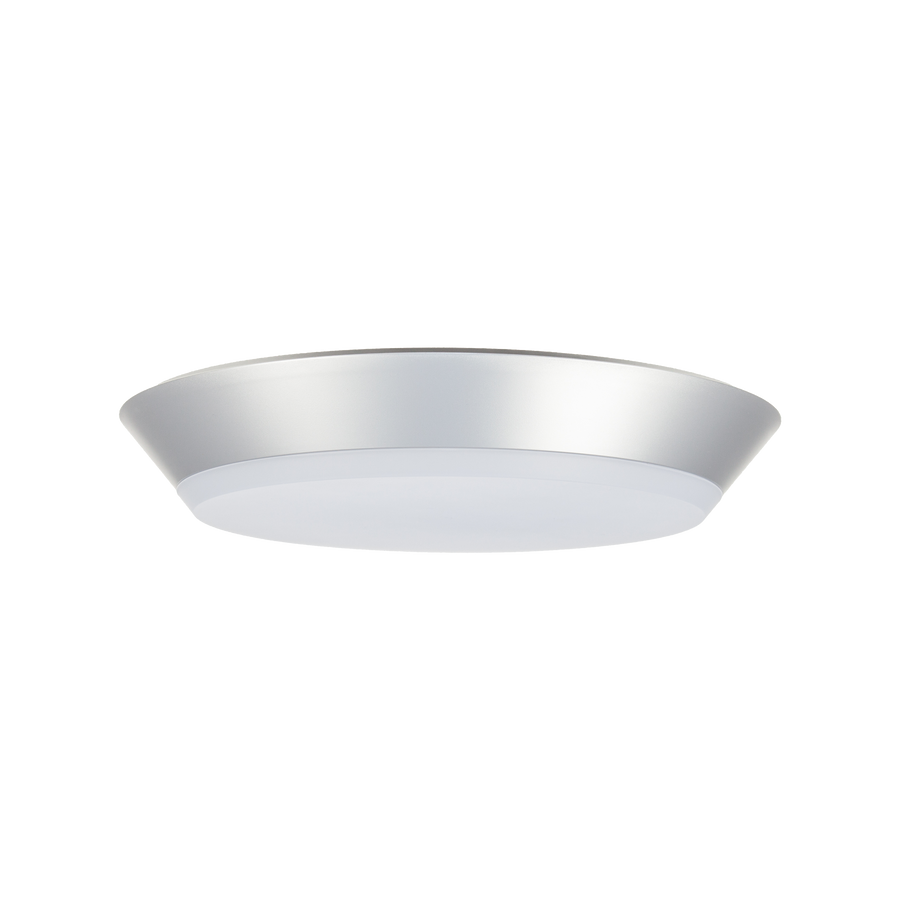 Draft 38W Dimmable Button Silver 3000K