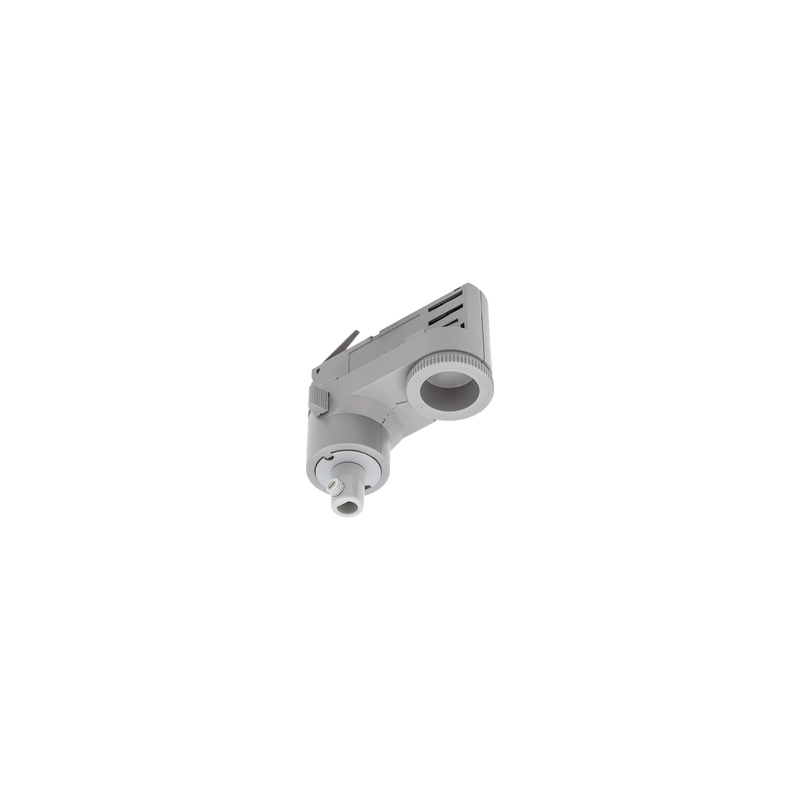 Track 3 Circuit Mains Adaptor with Cord Grip Silver