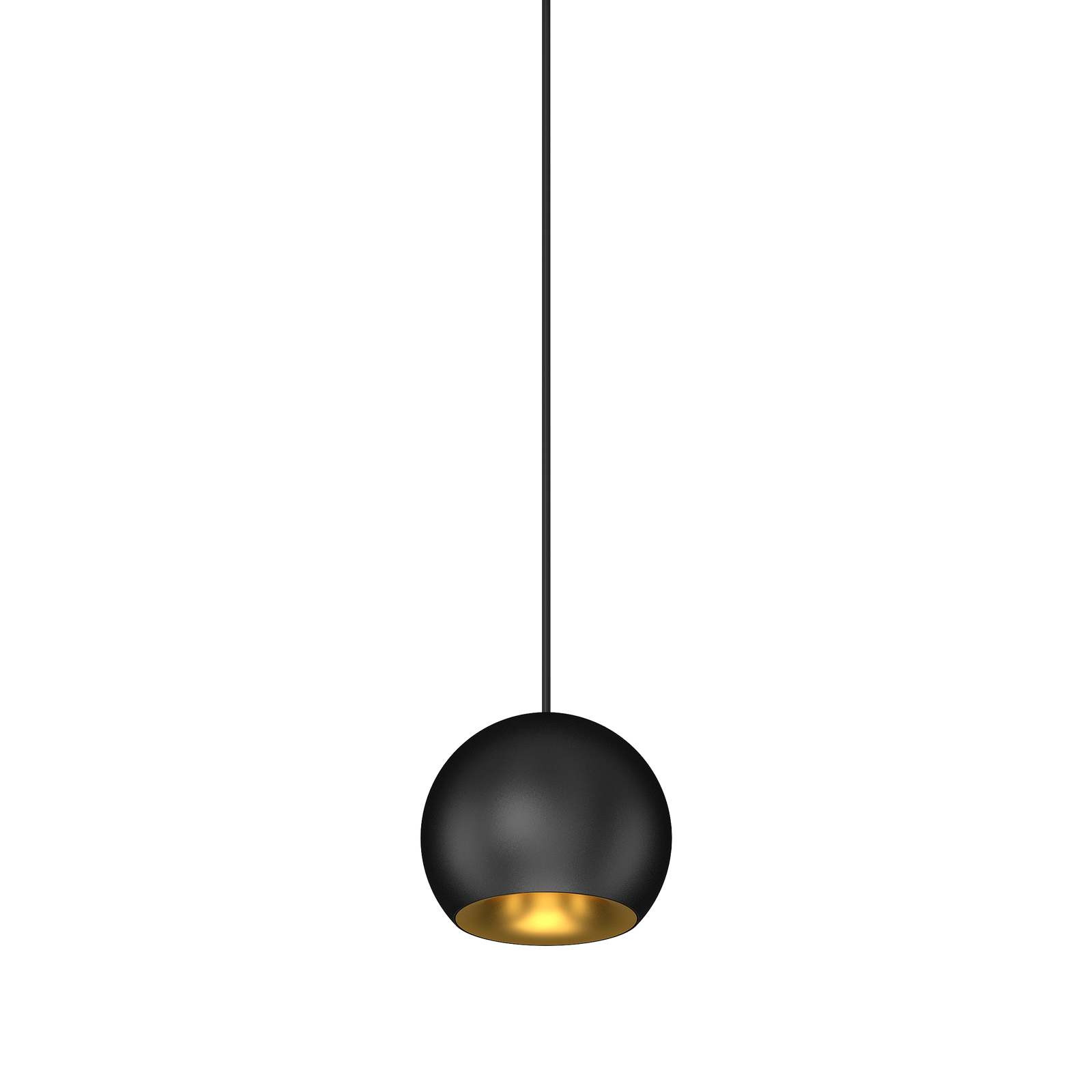 Cevon M60 Type 25 Dark Art Pendant Spot Black, Gold 2700K