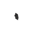End Cap - Deep Recessed Black