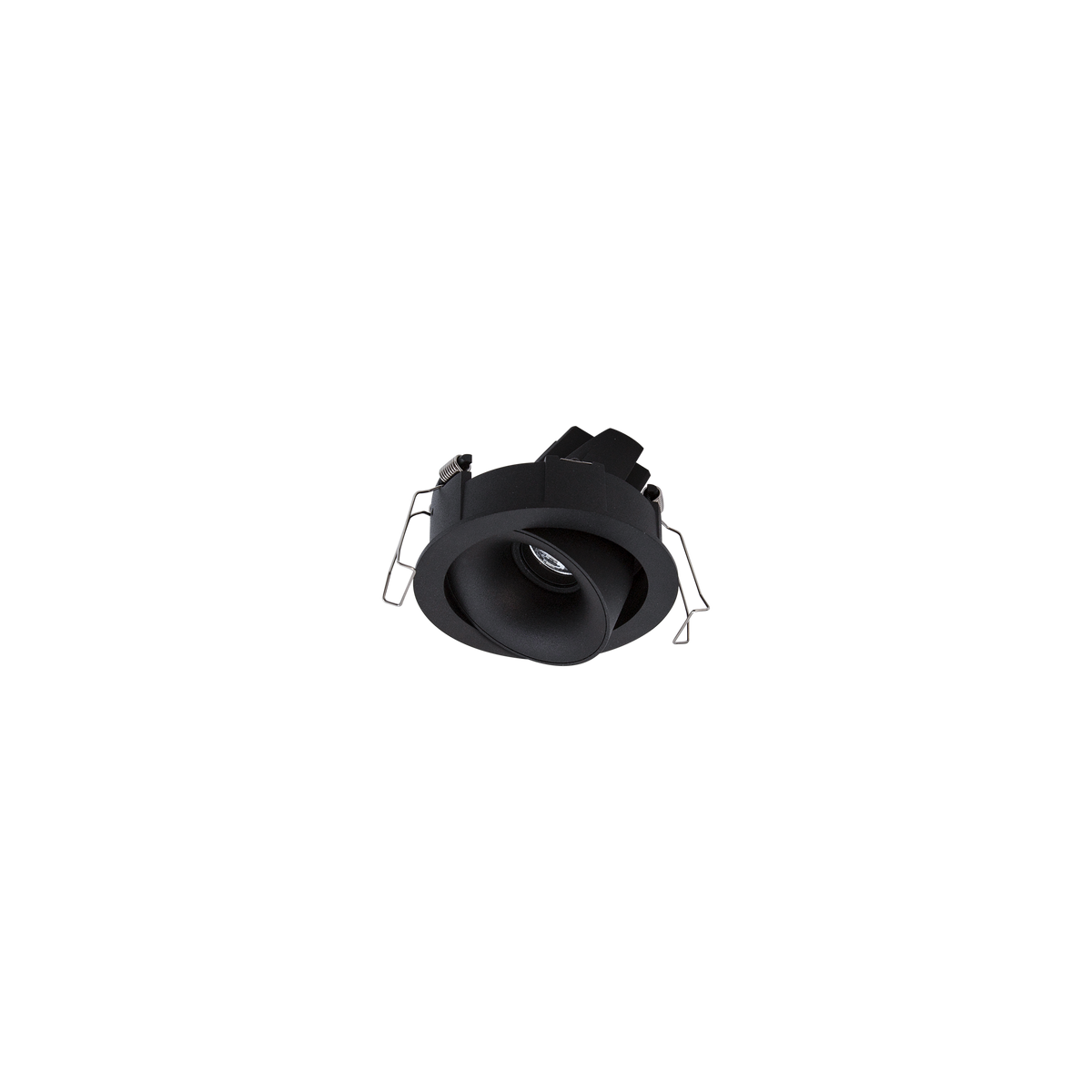 Cevon Dark Art Tilt/Rotate Small Downlight Kit Black, Matt Black 3000K