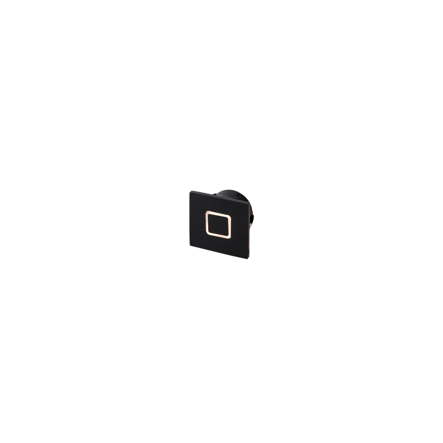 Mini Square with Square Effect Glow Black 3000K