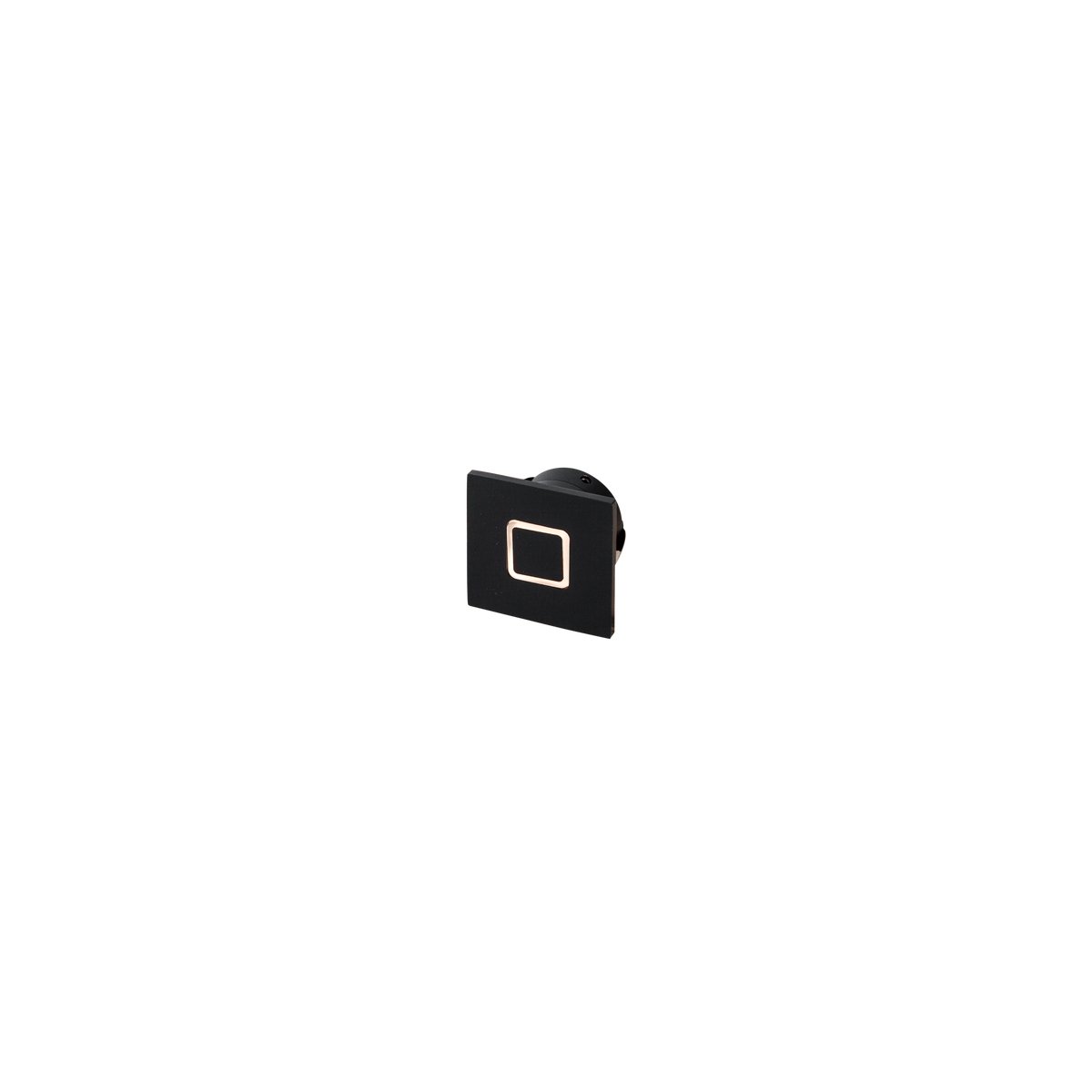 Mini Square with Square Effect Glow Black 3000K