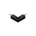 Standard L Profile Connector Right (Horizontal) Black