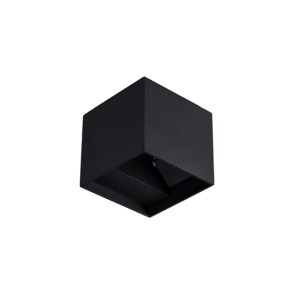 Cube Two Way Adjustable Small Matt Textured Black 3000K
